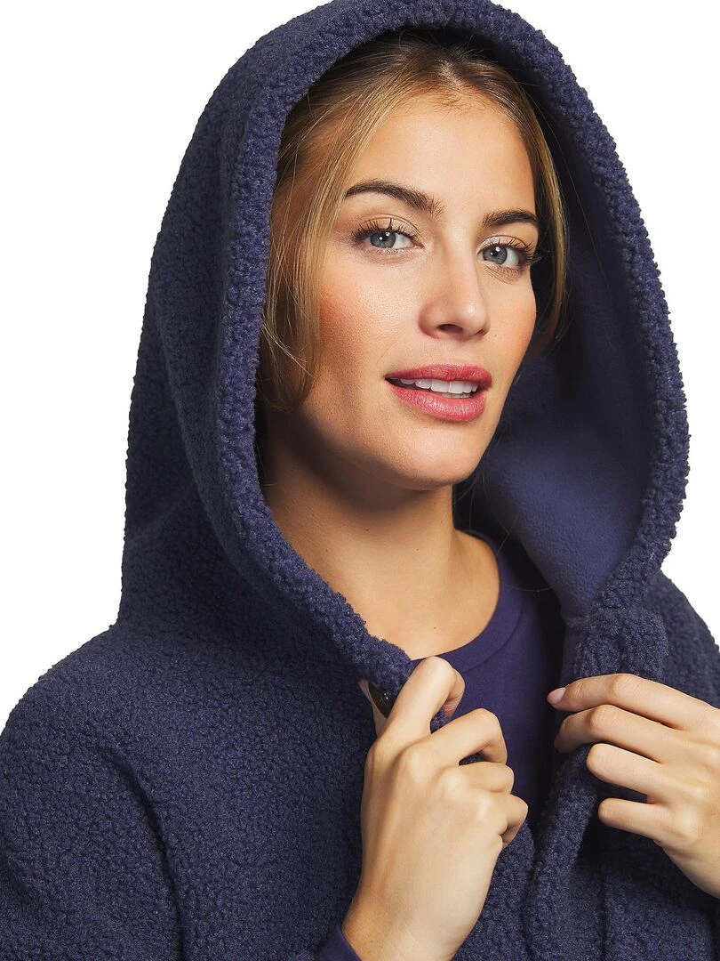 Veste d'intérieur à capuche Big Family   Bleu marine