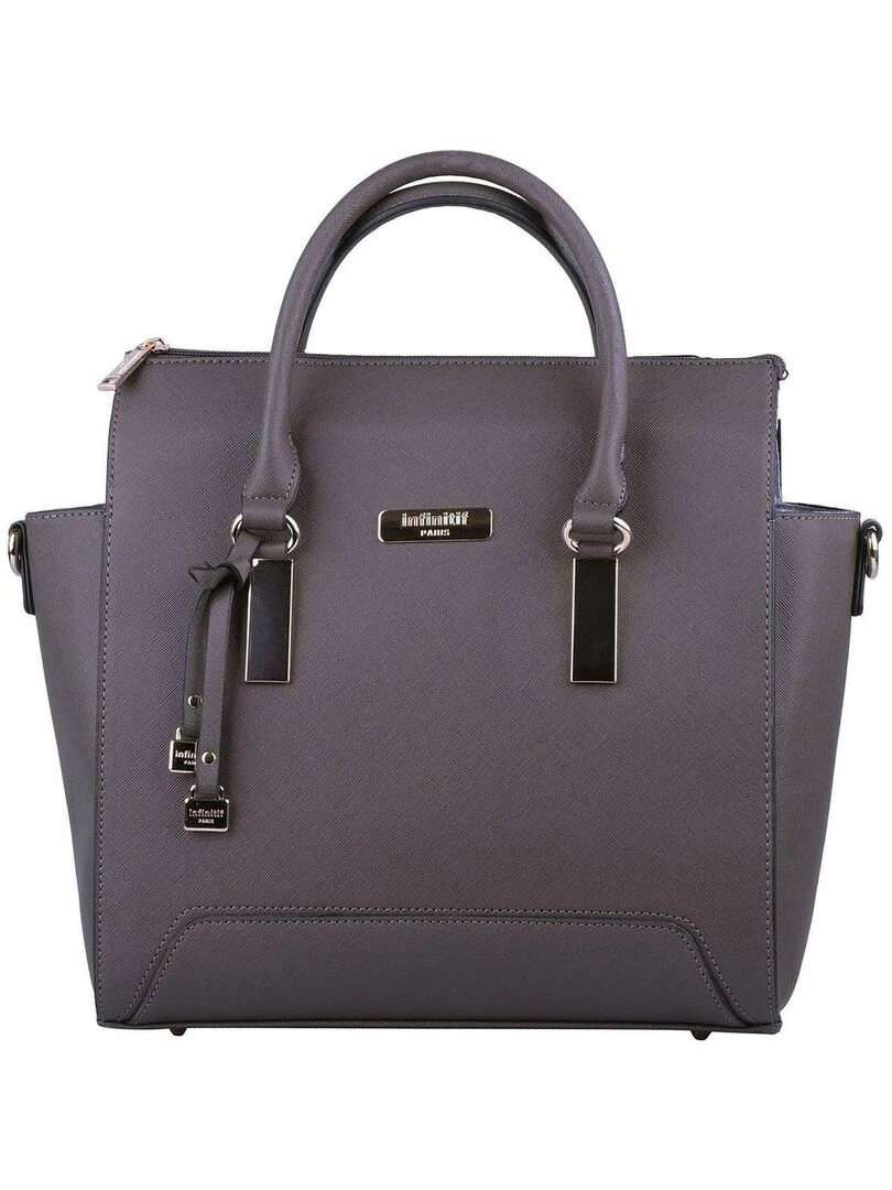 INFINITIF SAC A MAIN MAUVE Gris
