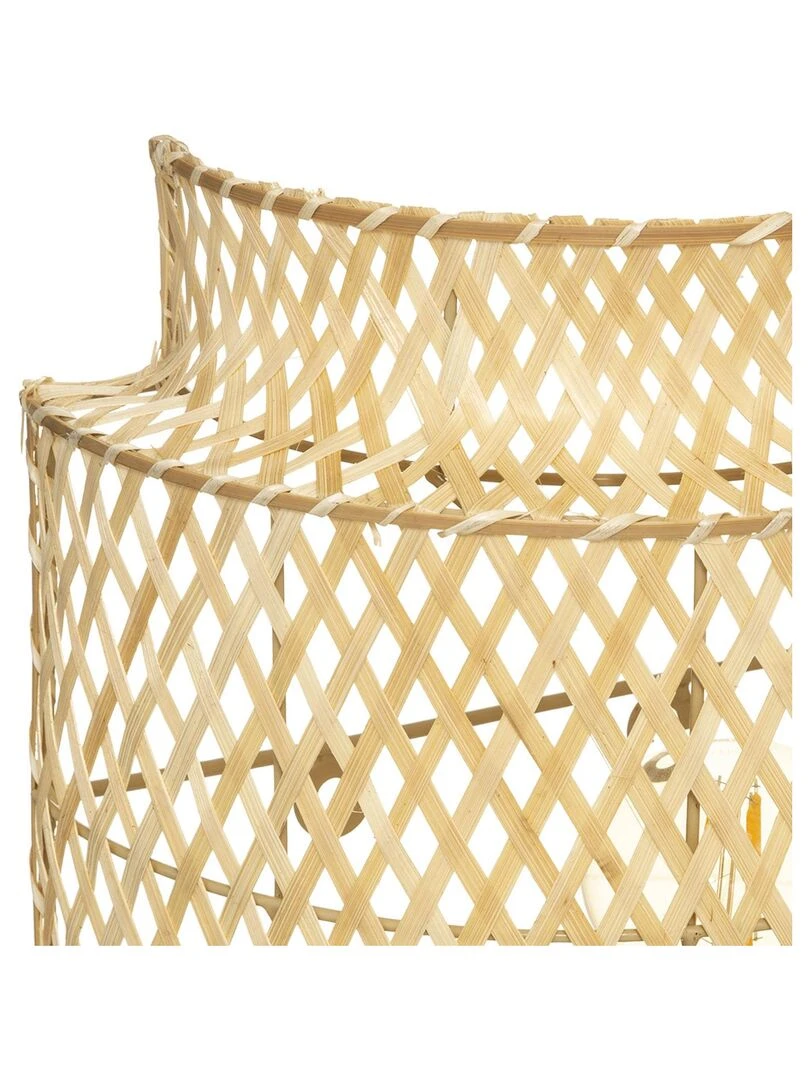 Applique murale en Bambou tressé Beige