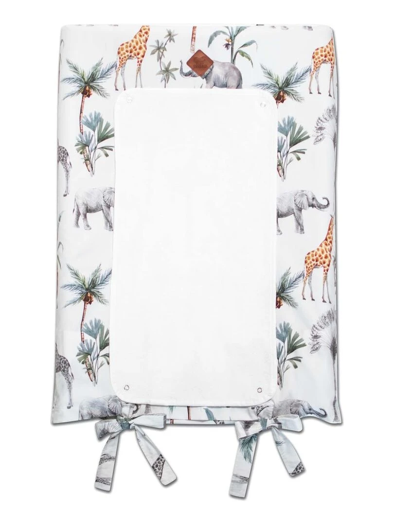 Housse de matelas à langer Safari Multicolore