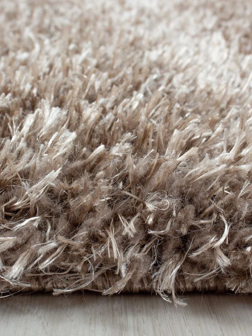 Tapis shaggy UNI A OEKO TEX®   Argent