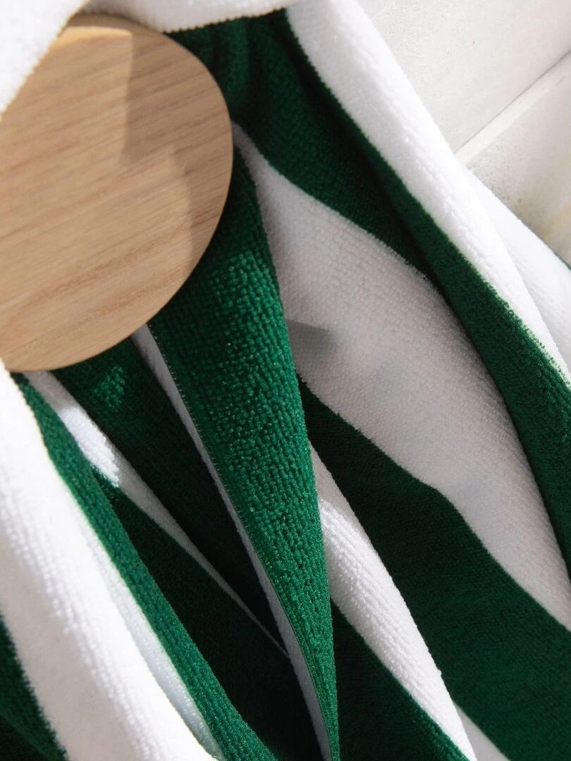 Serviette de plage SUMMER STRIPES Vert