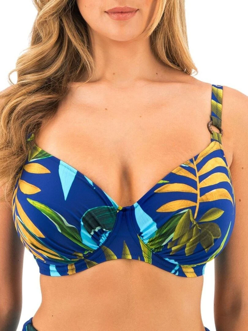 Haut de maillot à armatures Pichola Bleu