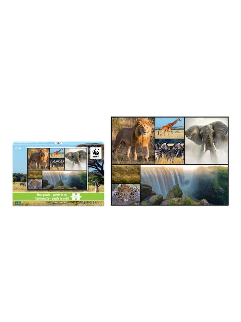 Puzzle de sol 48 pièces : Afrique N/A