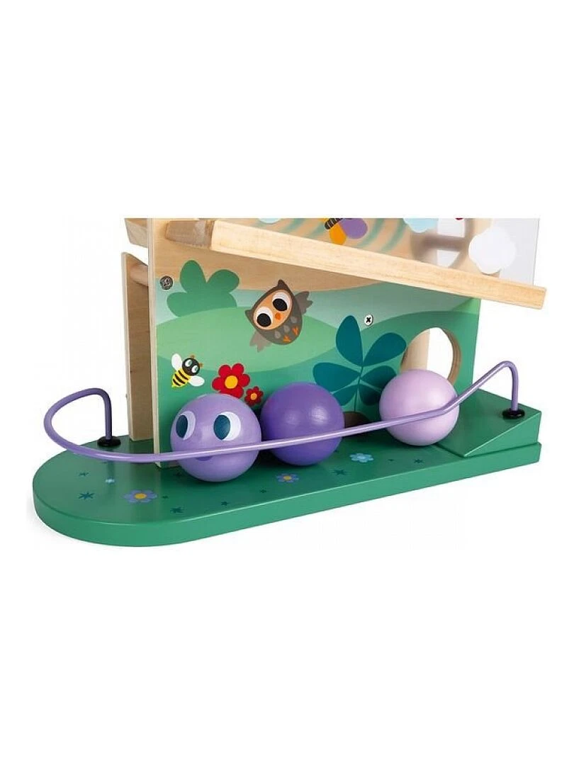 Jeux D Eveil En Bois Descendeur Chenille N/A