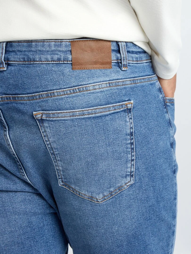 Jean slim à 5 poches   Bleu