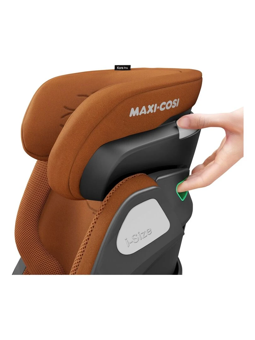 Siège Auto MAXI COSI Kore Pro  Groupe 2/3  i Size  Isofix  Inclinable  Authentic Cognac   Marron
