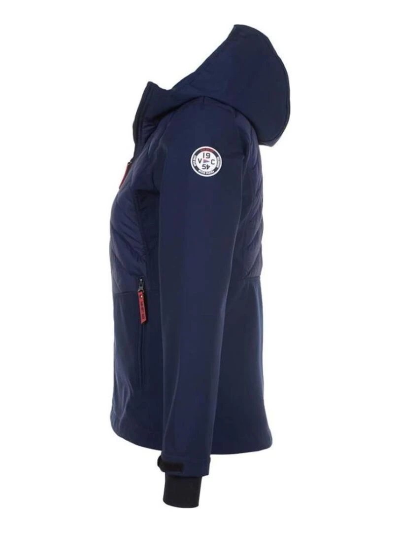 Blouson softshell femme APVER   VENT DU CAP   Bleu marine