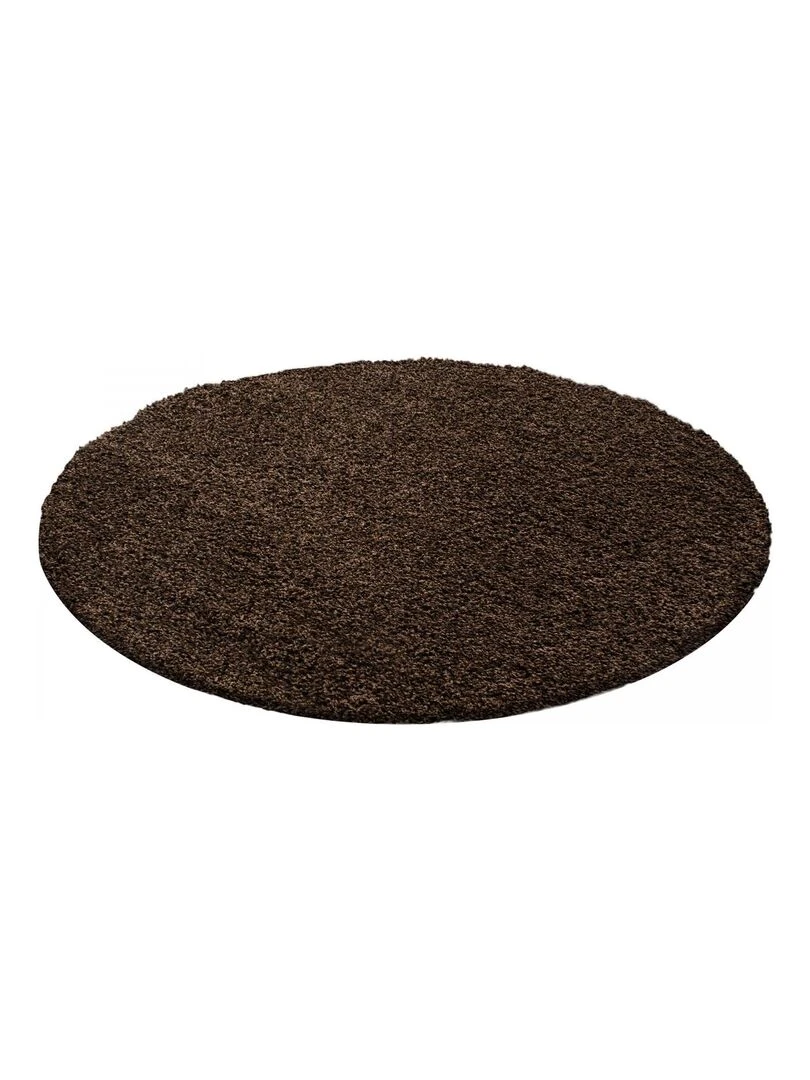Tapis shaggy UNI C OEKO TEX®   Marron
