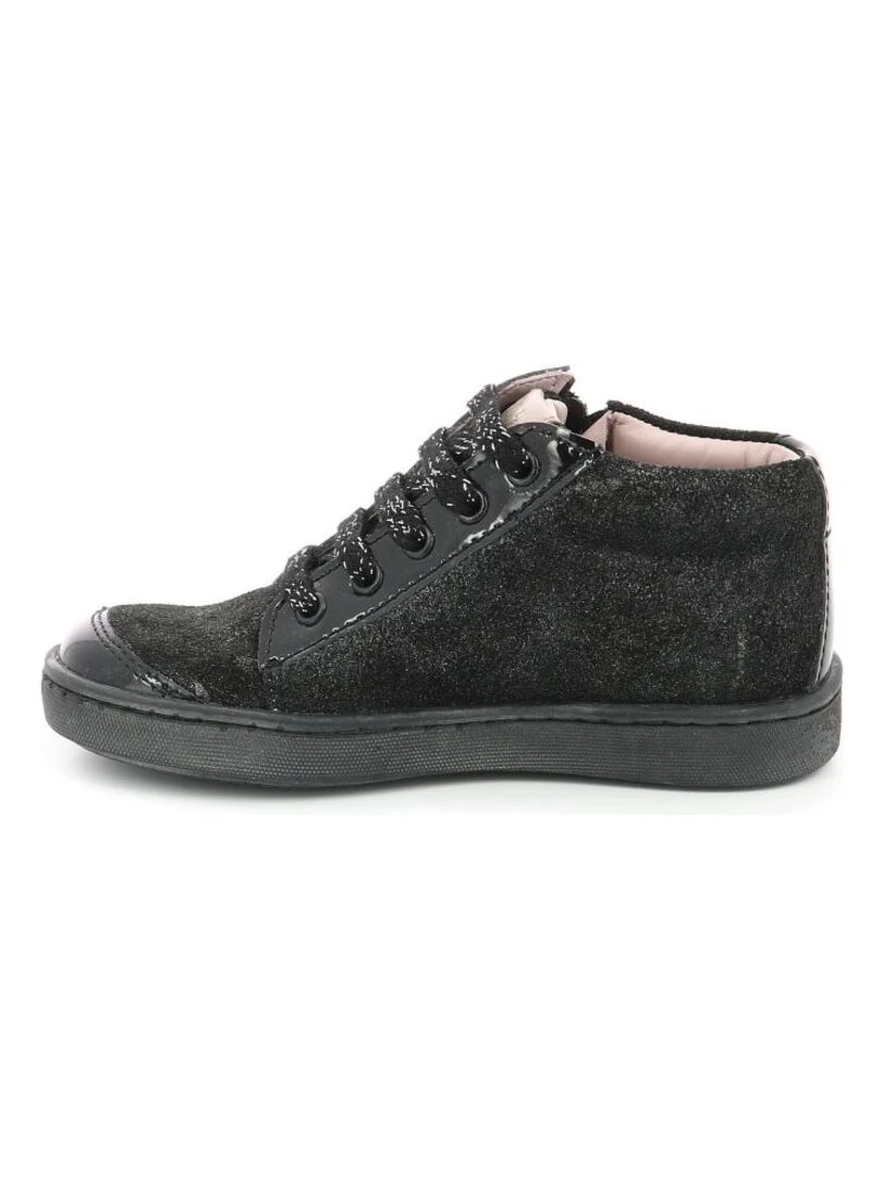 Sneakers hautes Cuir Souzi   Noir