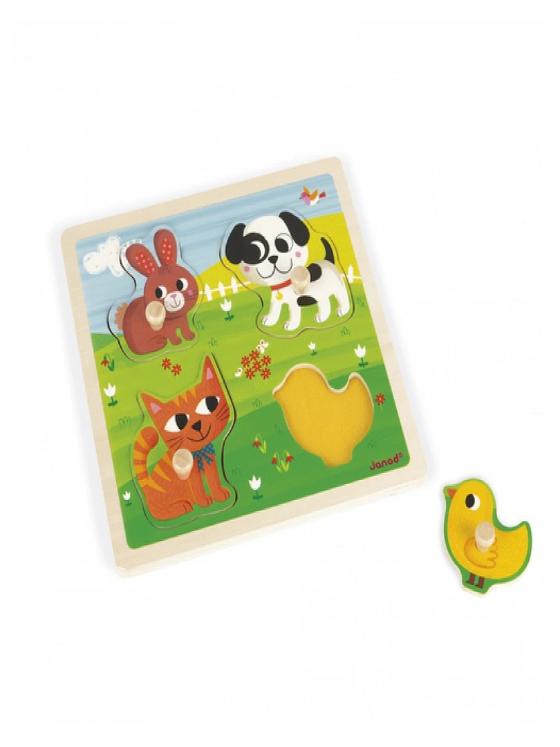 Puzzle Tactile Mes Premiers Animaux N/A