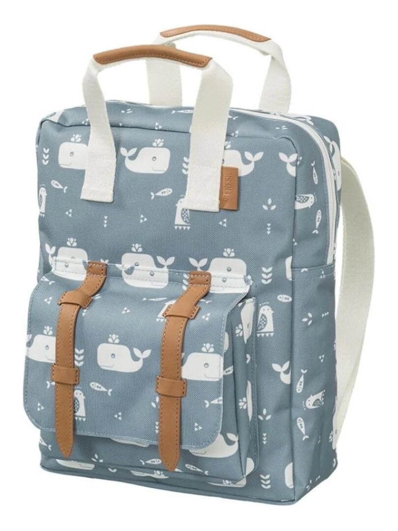 Sac à dos bébé girafe bleu marine Bleu