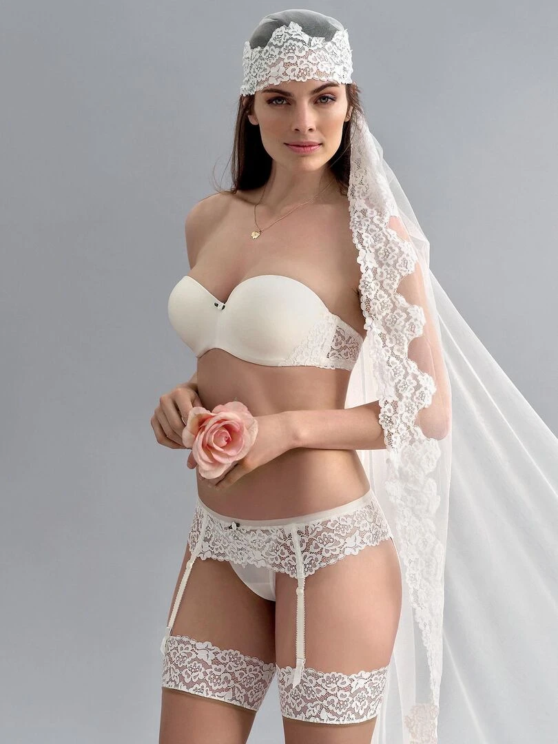 Bas auto fixants Gilda   Beige