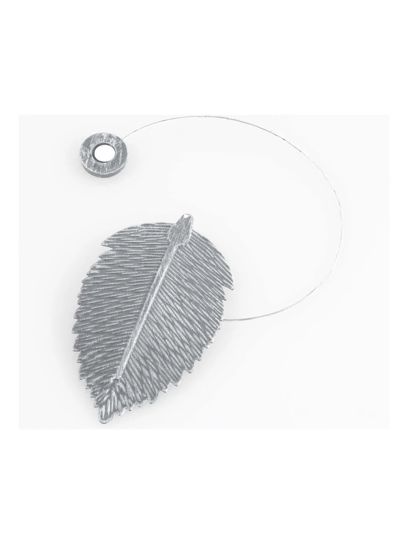 1 Embrasse aimantee Feuilletine Gris