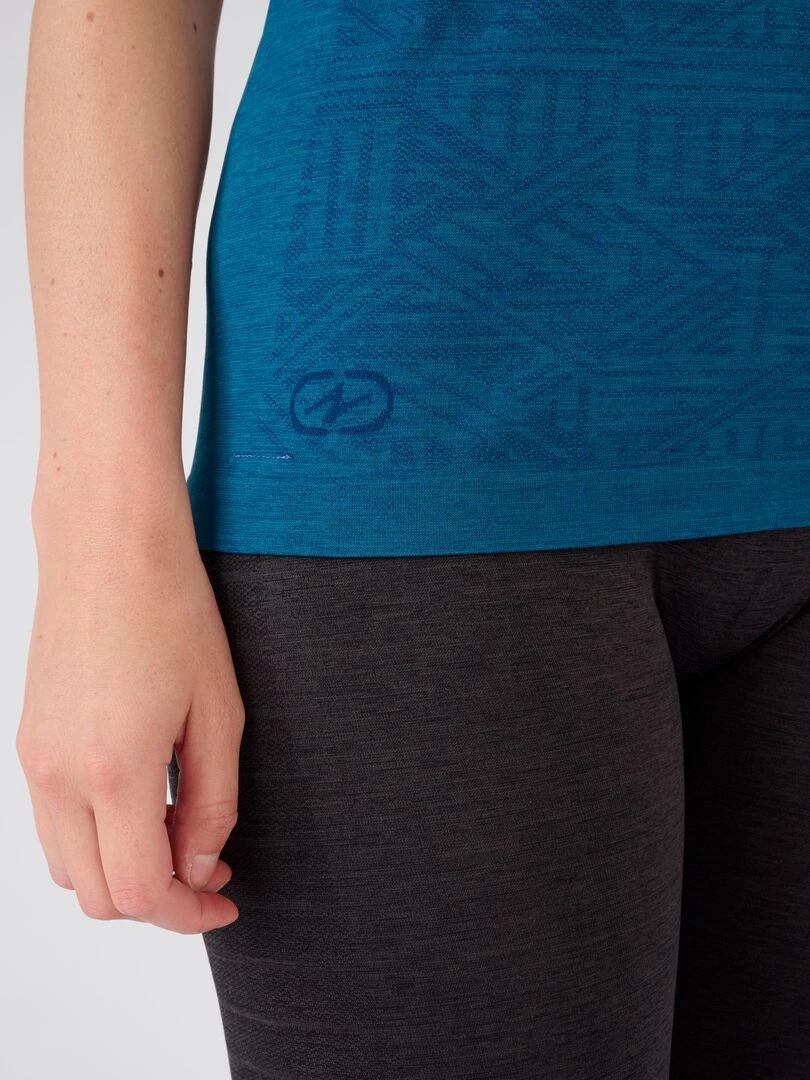 T shirt Dynamic Climatyl femme DamartSport Bleu