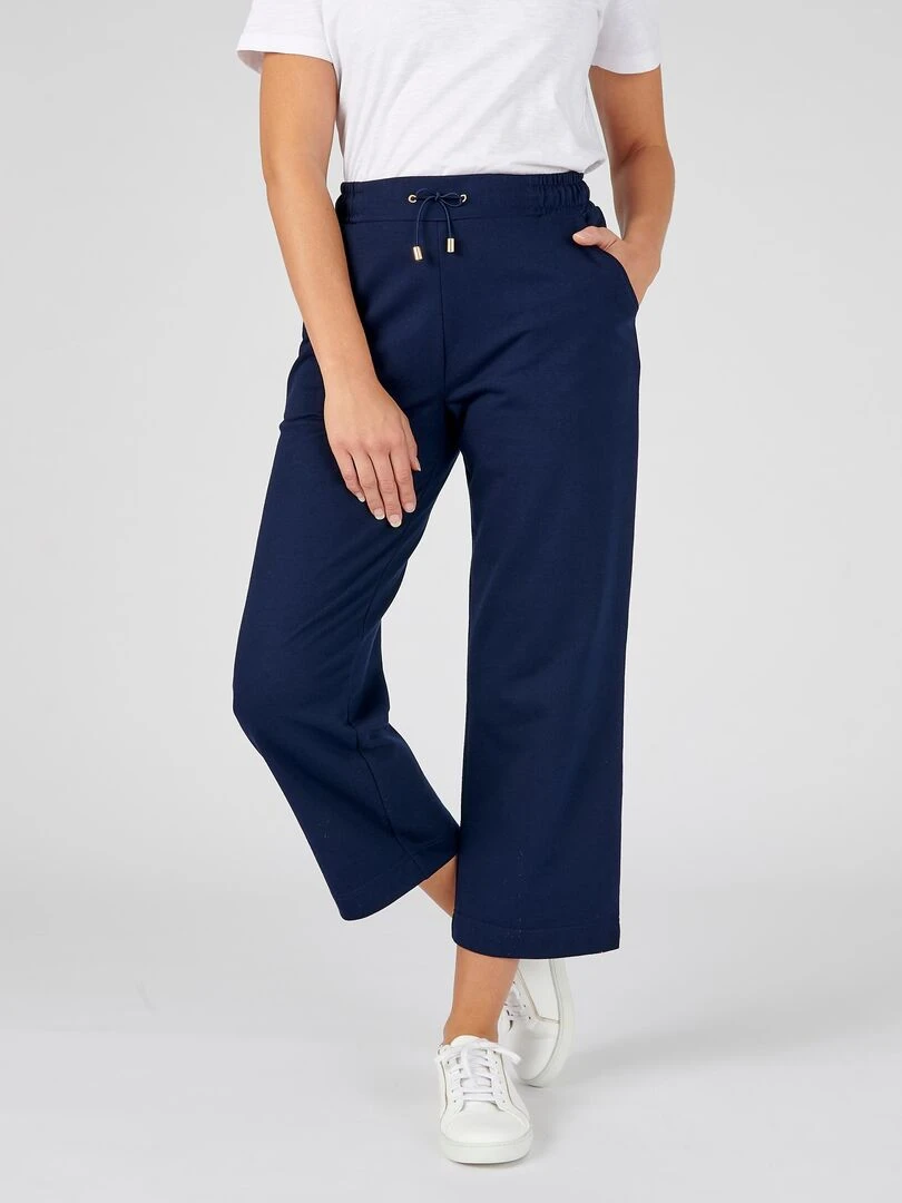 Pantalon de jogging 7/8ème Happy D. by Damart Bleu marine