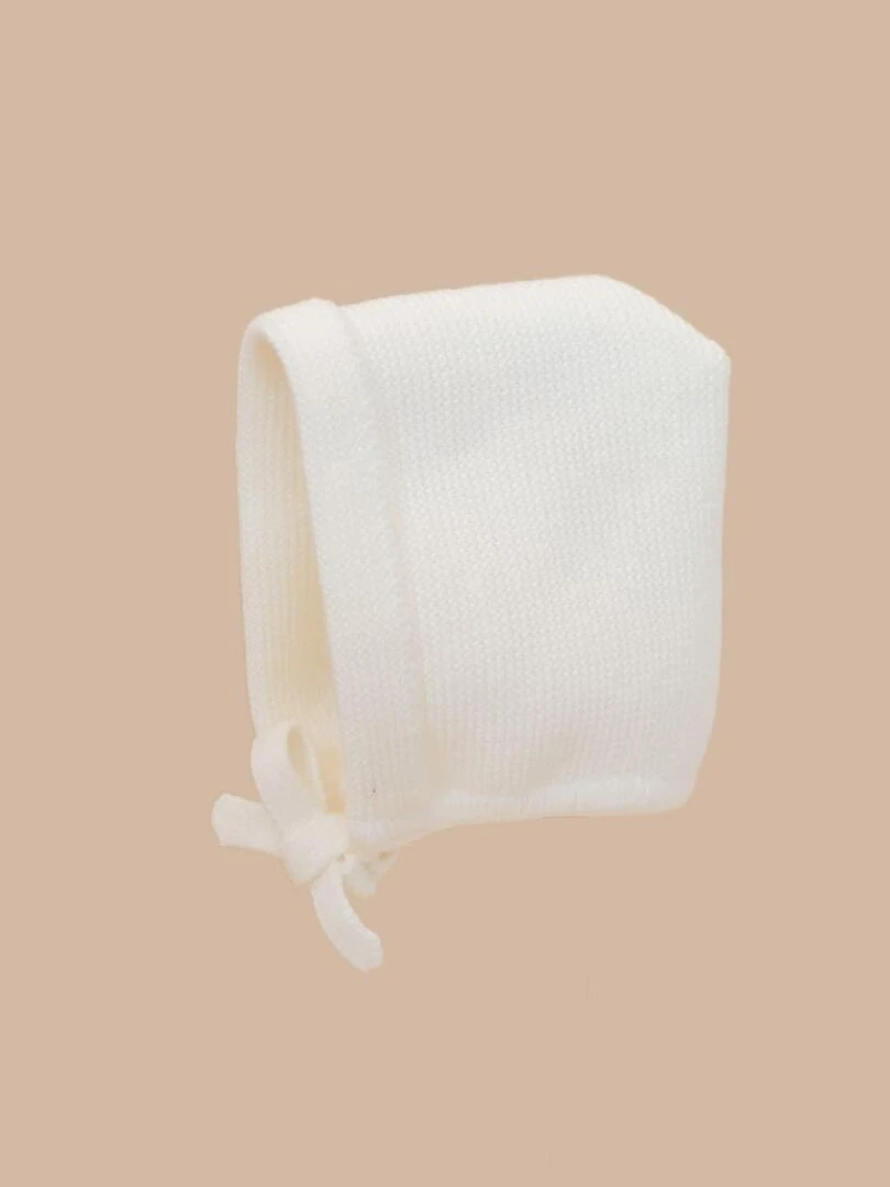 Bonnet béguin Blanc
