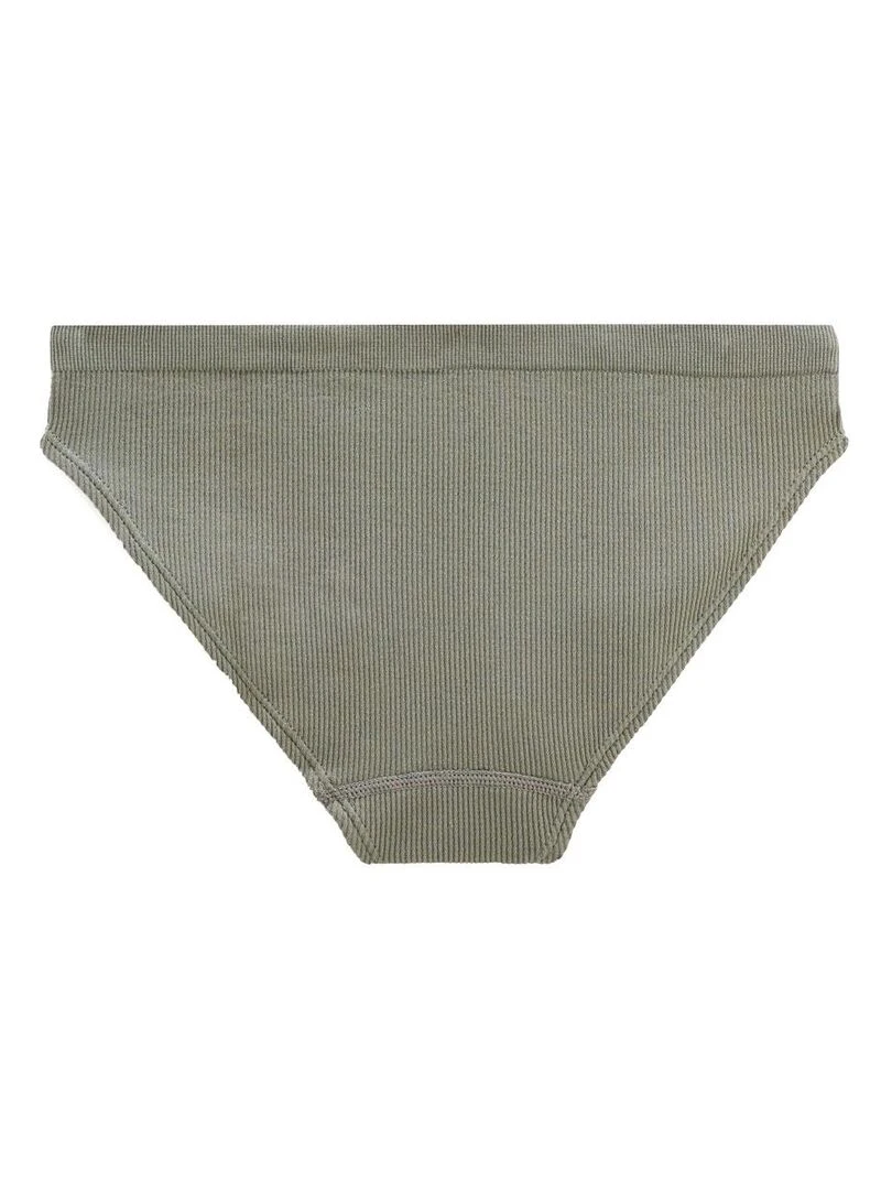 Lot de 2 culottes fille gris et kaki Saeva   Kaki