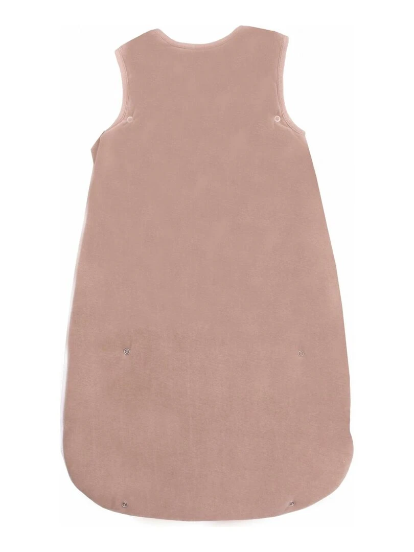 Gigoteuse évolutive 3 6 mois en Velours & Coton Bio Noisette Beige