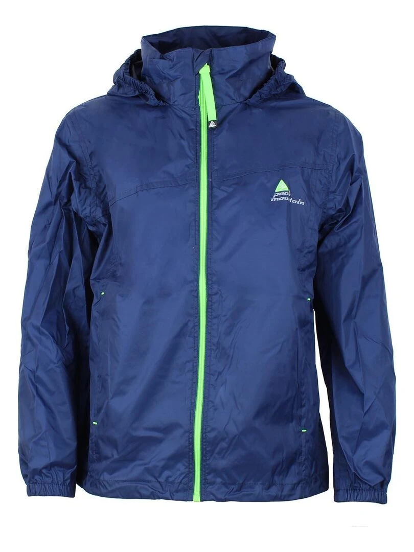 Coupe vent garçon ECARAIN PEAK MOUNTAIN Bleu marine