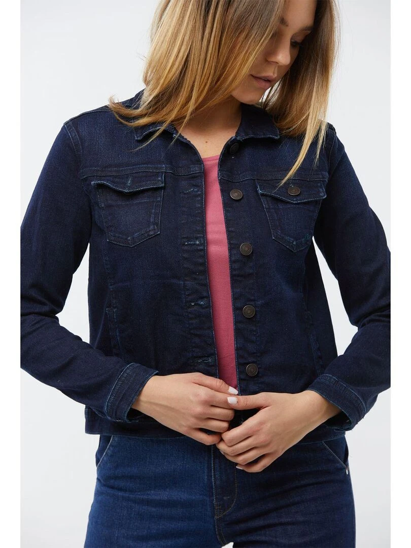 Lee Cooper   Veste manches longues coton regular FRESIA   Bleu