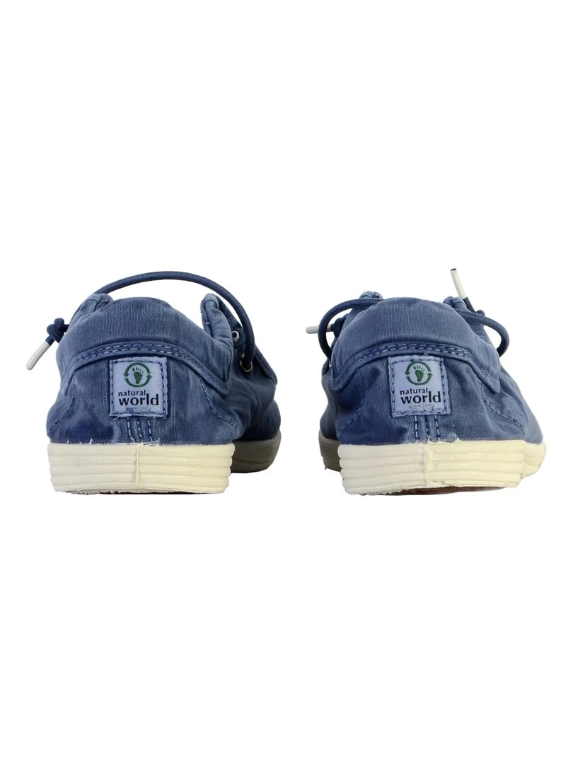 Basket à Lacet Natural World Wallabi Enzimatico   Bleu