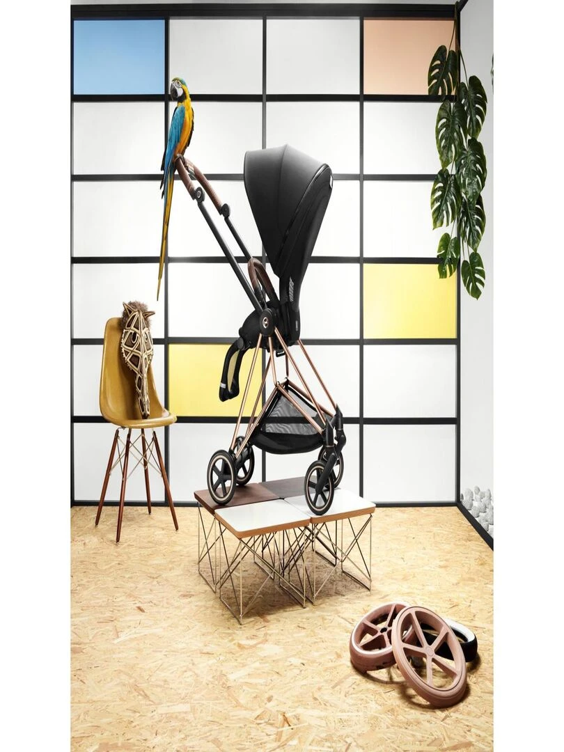 Habillage de Siège Plus pour Poussette Mios 3 Midnight Blue Bleu