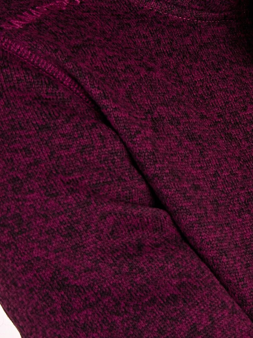 Polaire col montant Thermolactyl femme   DamartSport   Violet prune