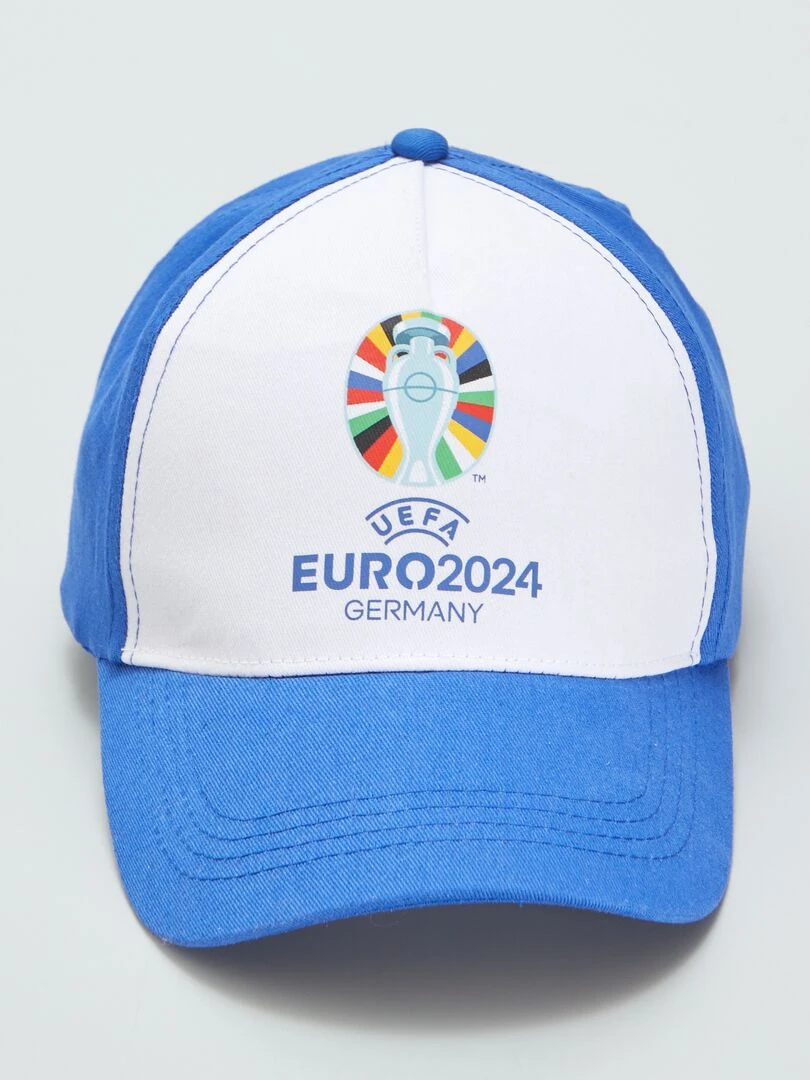 Casquette en toile Euro 2024 Enfant Bleu