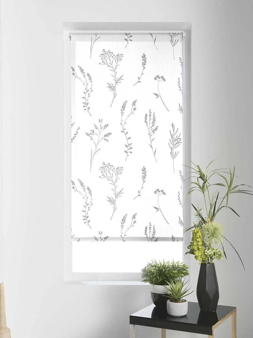 Store enrouleur tamisant 60x180 cm Forelista blanc Blanc