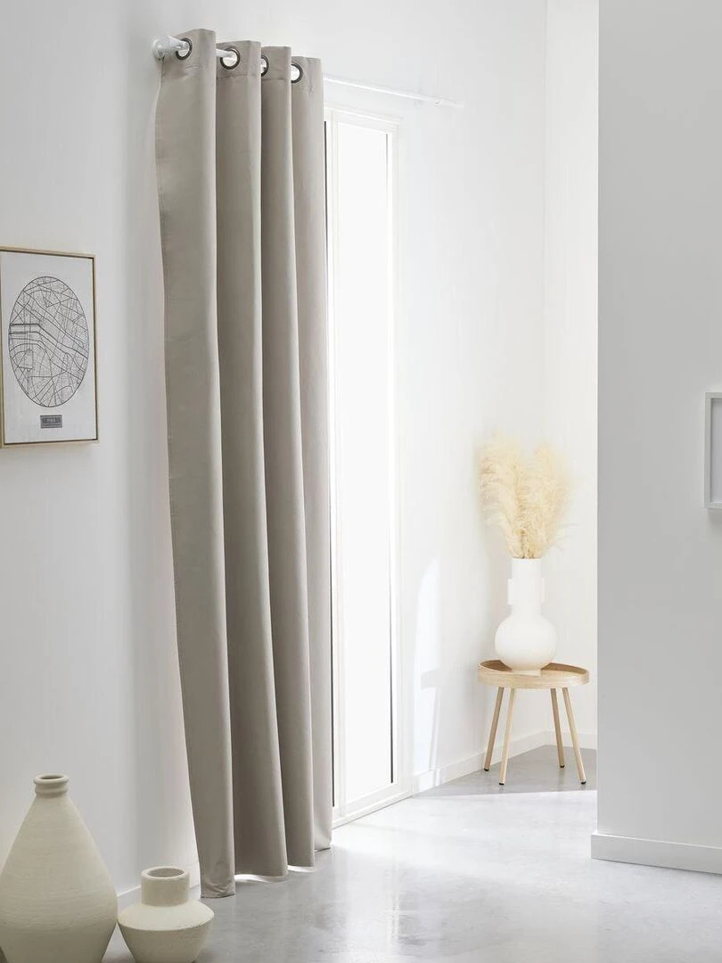 Rideau ultra occultant 'PRESTIGE' 'TODAY' Beige
