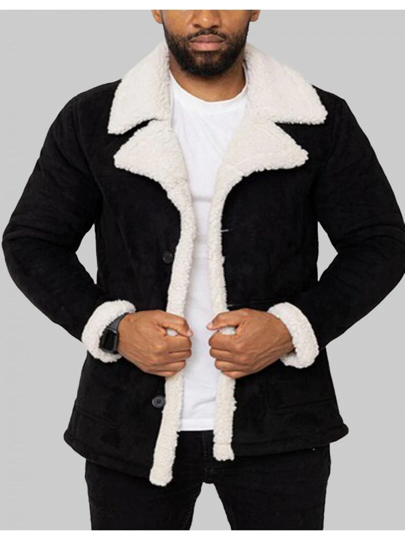 Manteau Kebello Noir Noir