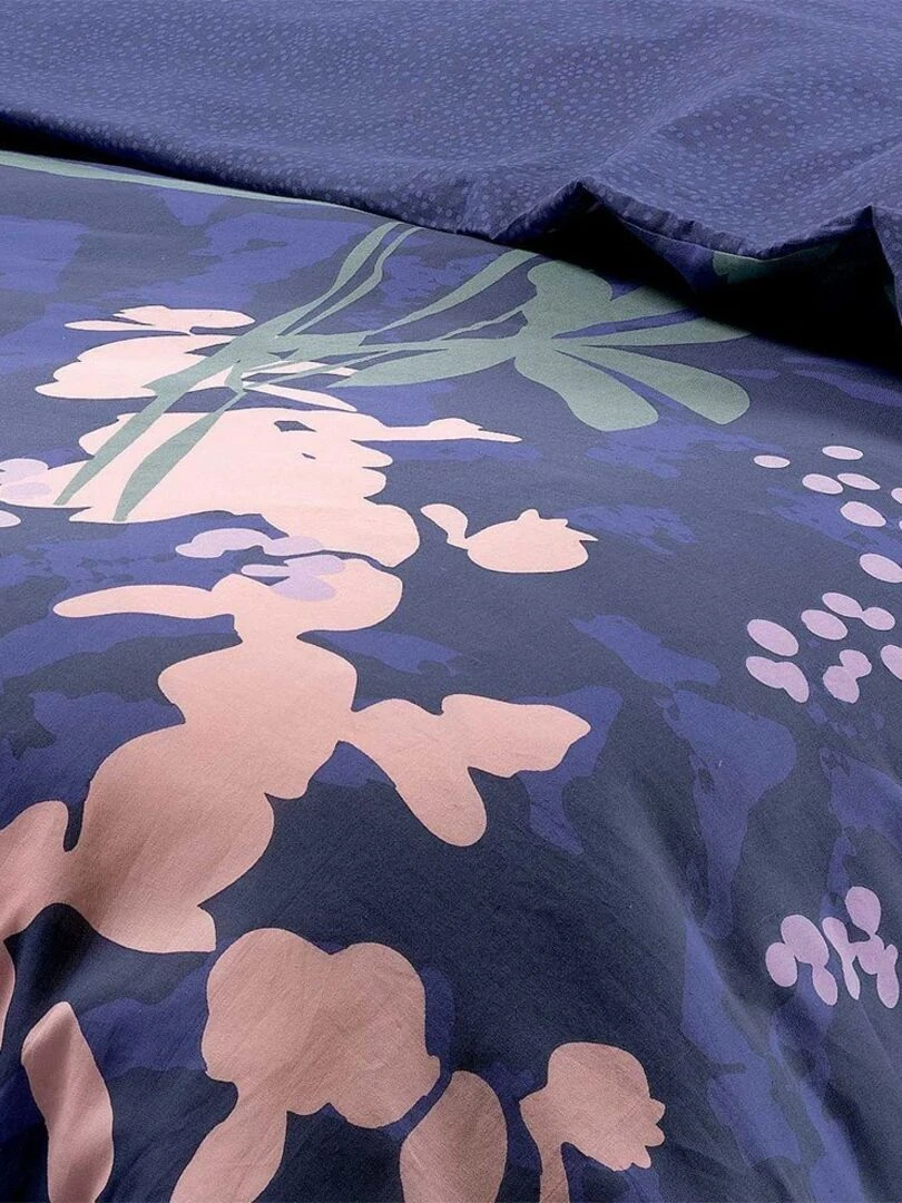 Housse de couette  Paola + taie(s) 100% coton   Bleu