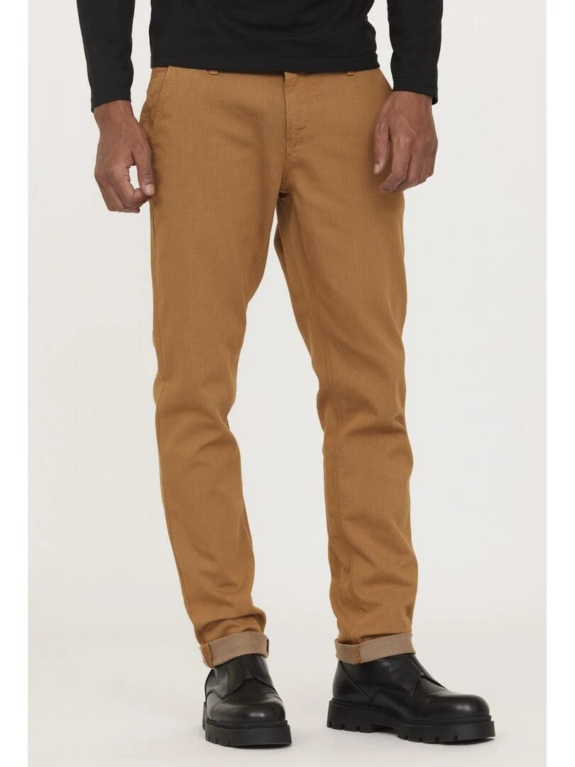 Lee Cooper Pantalon coton chino straight GALANT Camel