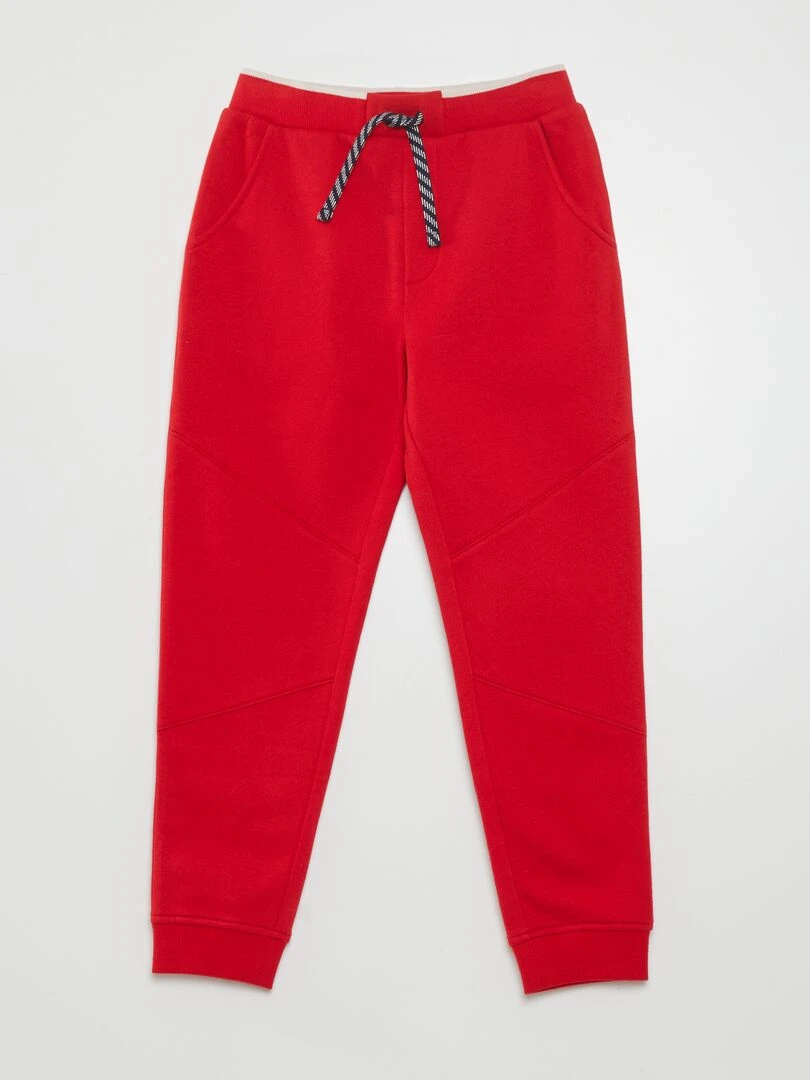 Pantalon de jogging rouge