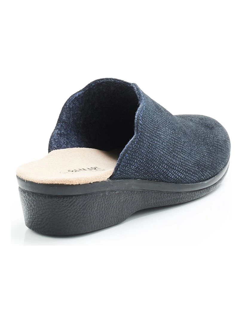 Mules irisées légères  Piedical   Damart   Bleu marine