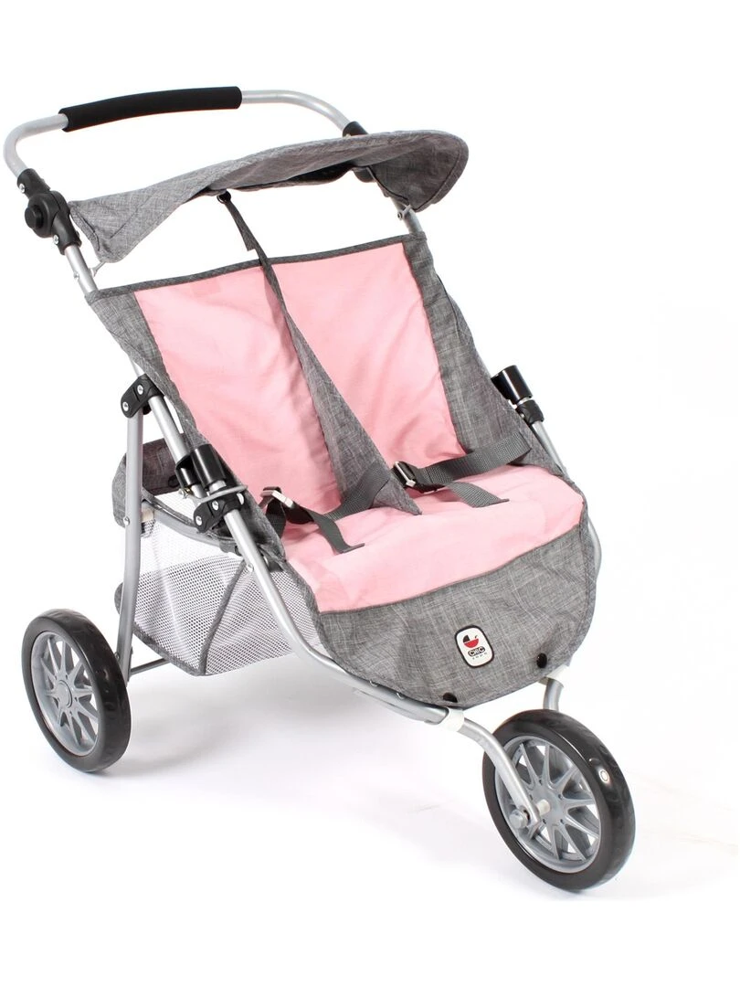 Poussette Jogger pour poupées jumelles Coloris 15 N/A