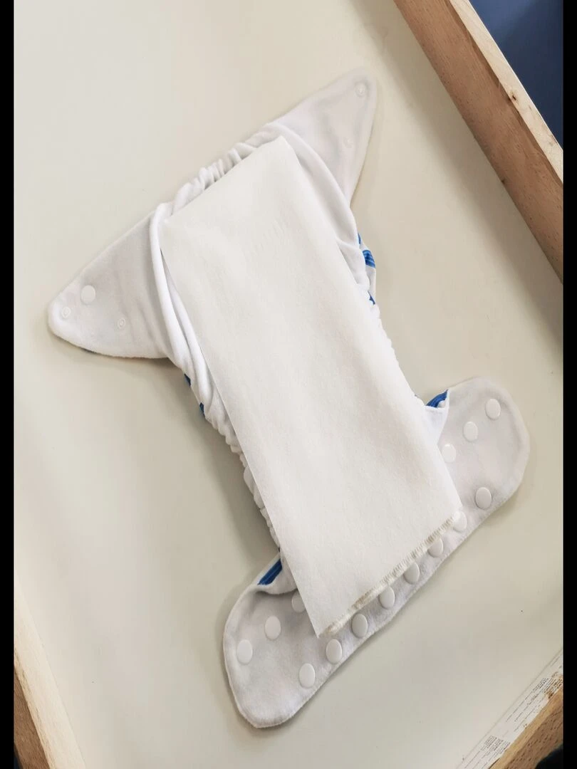 Coffret de couches lavables "Lion"   Langeline   Blanc Noir