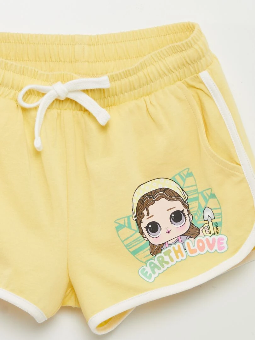 Ensemble court 2 pièces 'LOL Surprise'   blanc