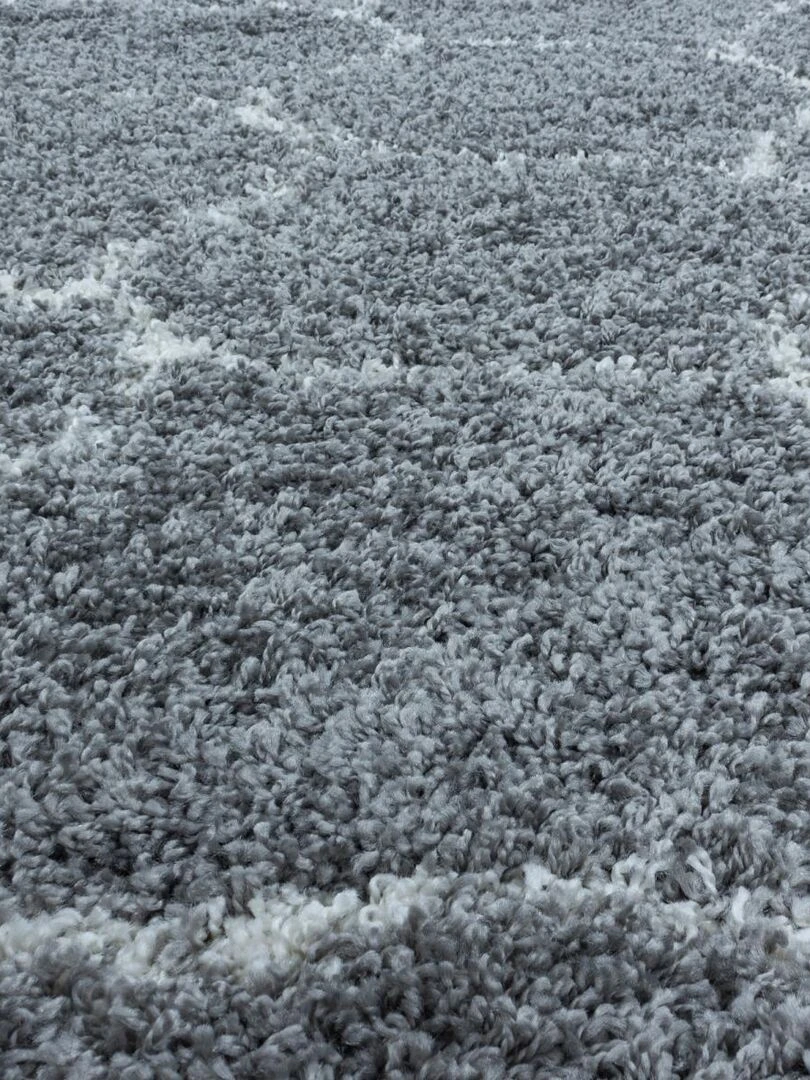 Tapis shaggy SCANDINAV A OEKO TEX®   Gris
