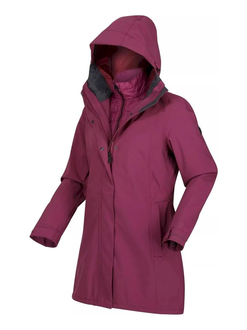 Regatta   Veste imperméable DENBURY   Rouge pourpre