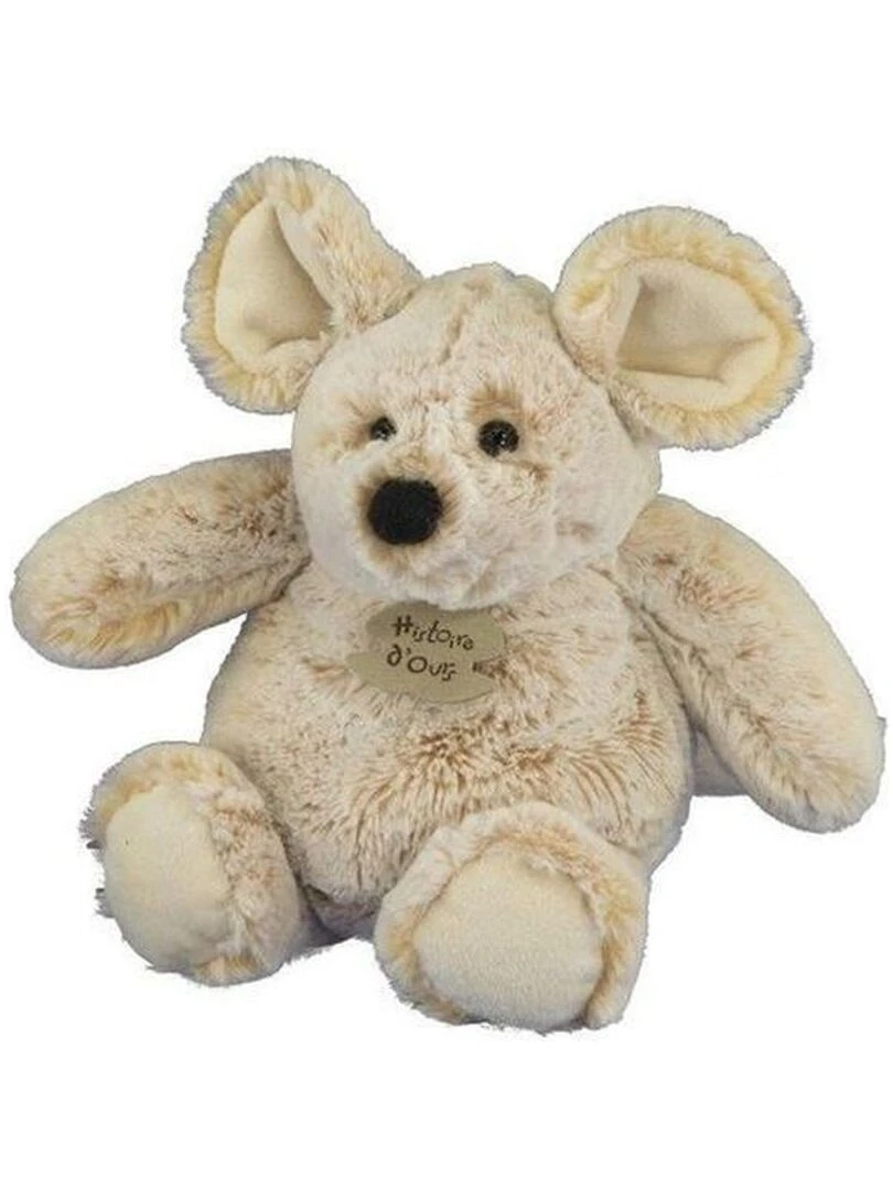 doudou Histoire d'ours Souris Marron 24cm HO2356 Zanimoos Pantin Marron