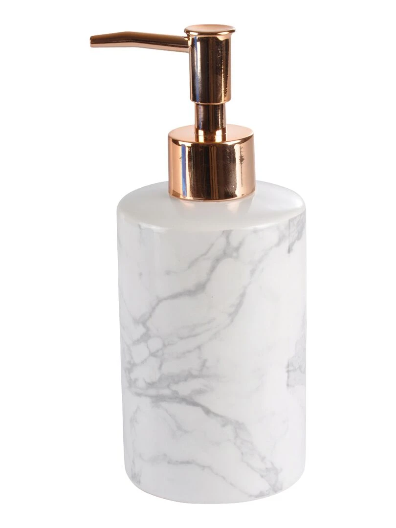 Distributeur de Savon Modele Marbre Blanc
