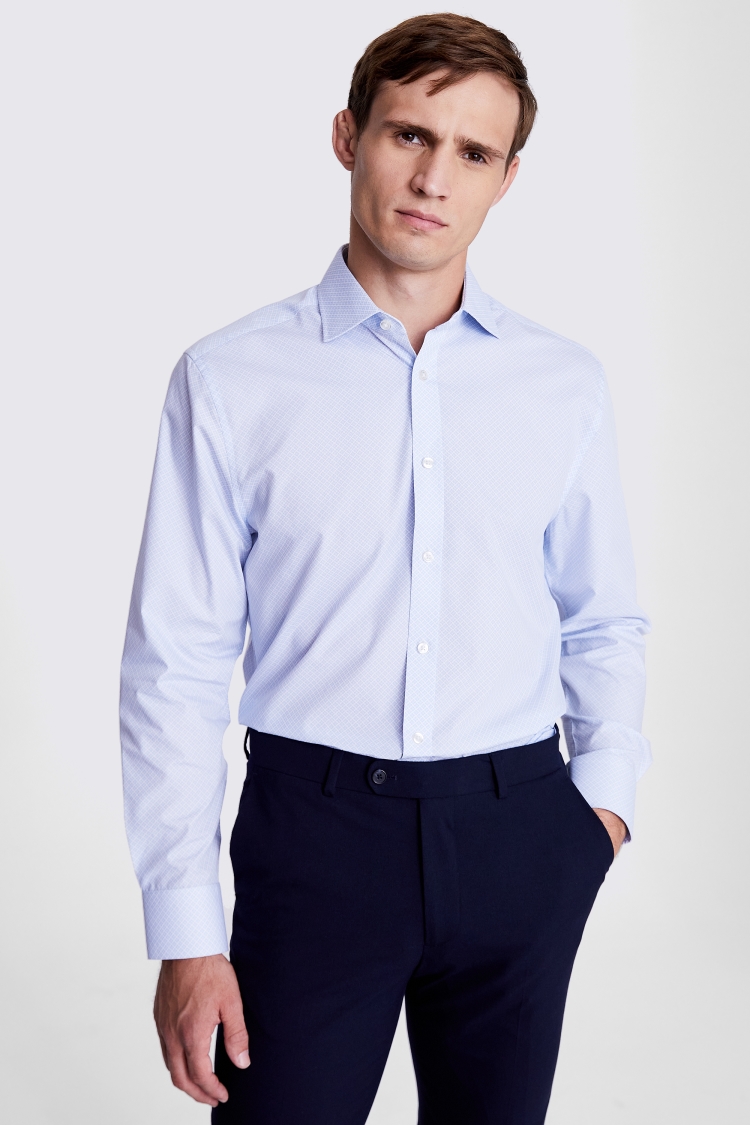 Regular Fit Sky Geo Print Shirt Buy Online at Moss