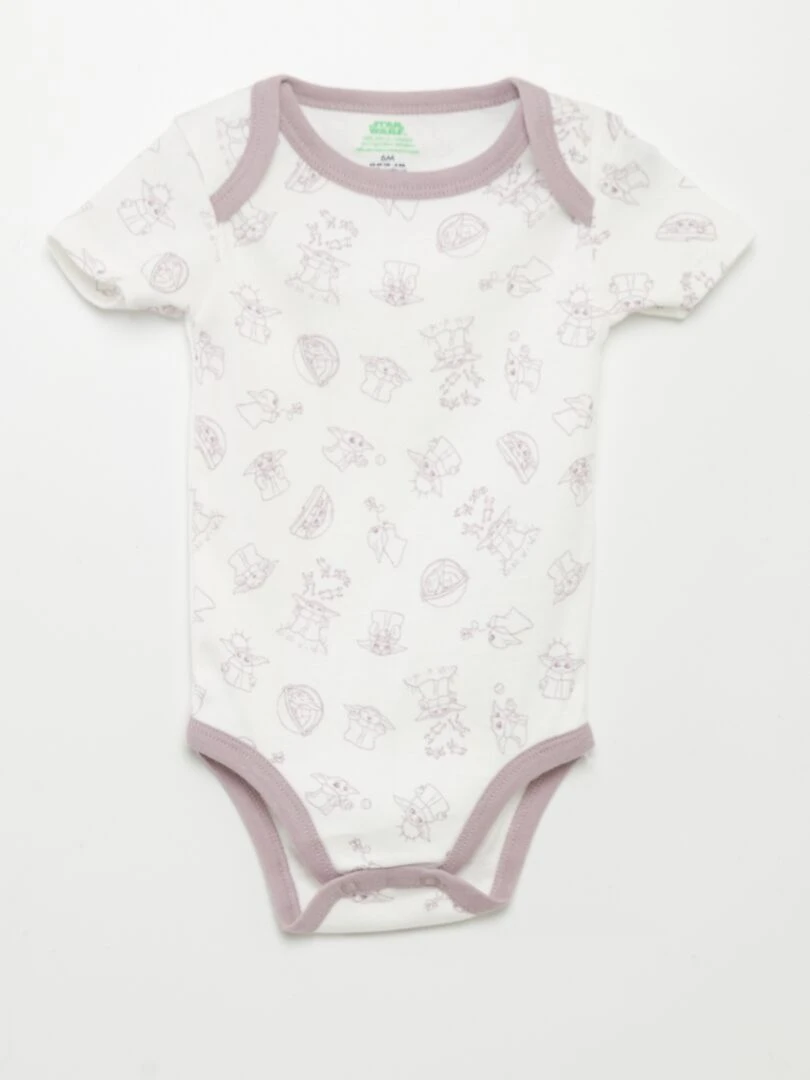 Lot de 2 bodies 'Star Wars' Violet