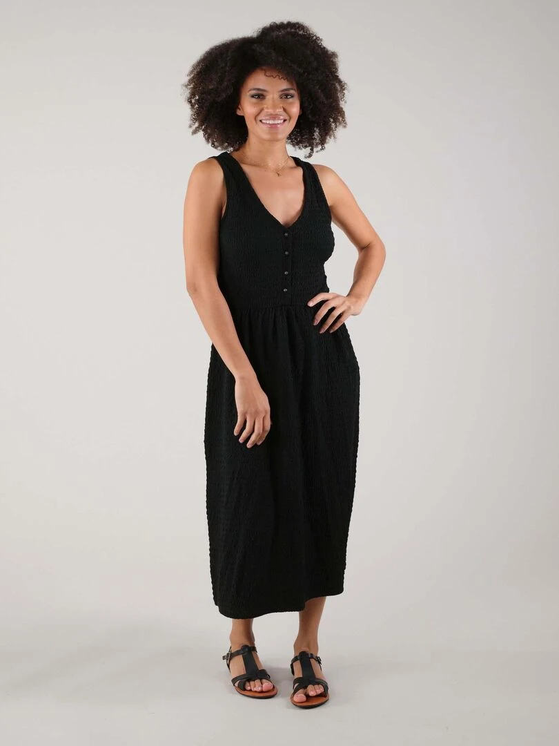 Robe sans manches pour femme 'Deeluxe'   Noir