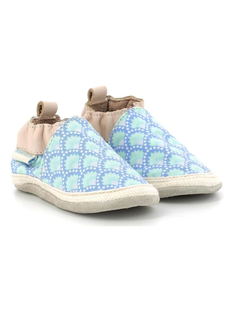 Chaussons Textile Sunny Camp Bleu