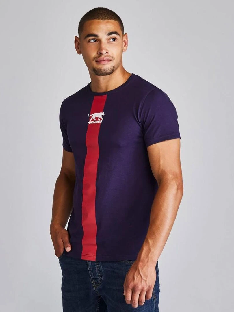 TEE SHIRT PRINCE Airness Bleu marine