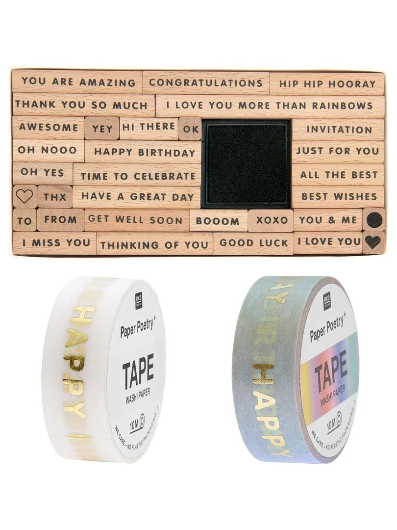 Kit carte d'anniversaire DIY   N/A