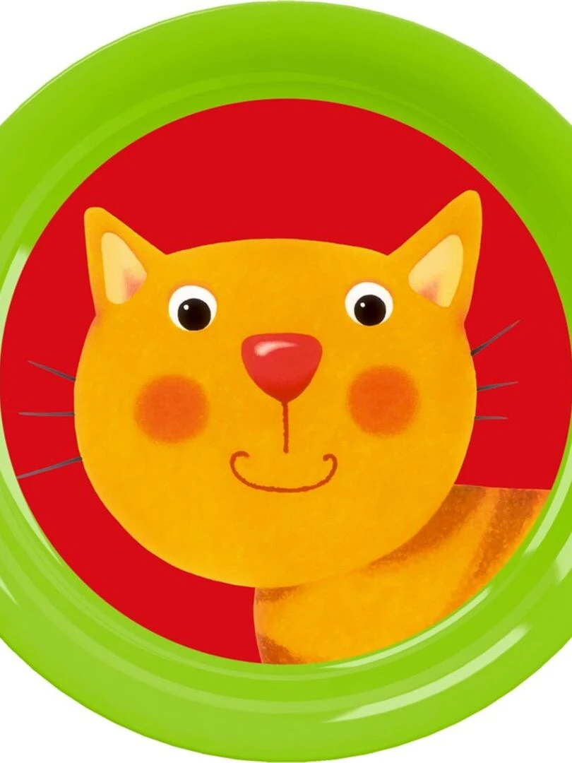 Assiette chat Petits coquins effrontés N/A